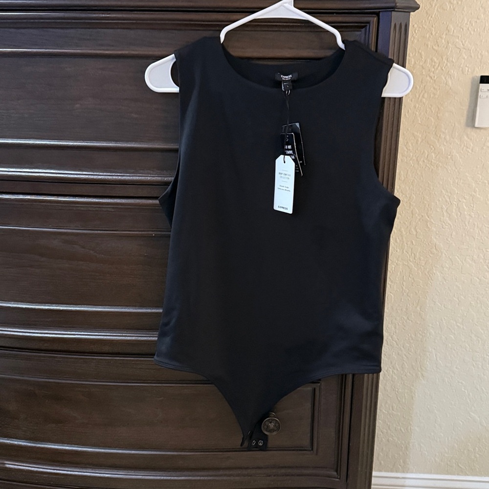 Express Classic Black Bodysuit